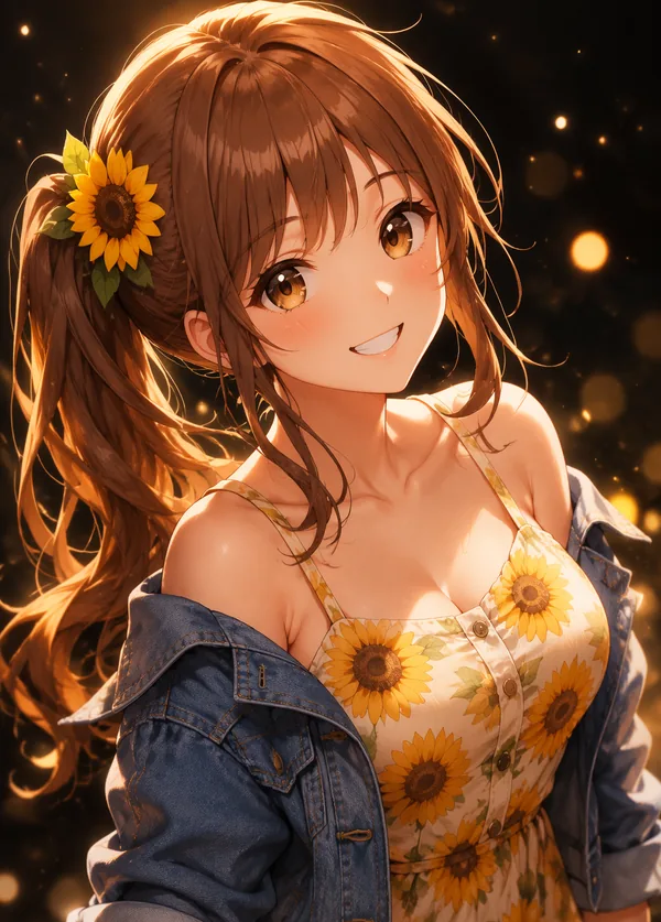 Hana — Cheerful AI companion character on Candy AI