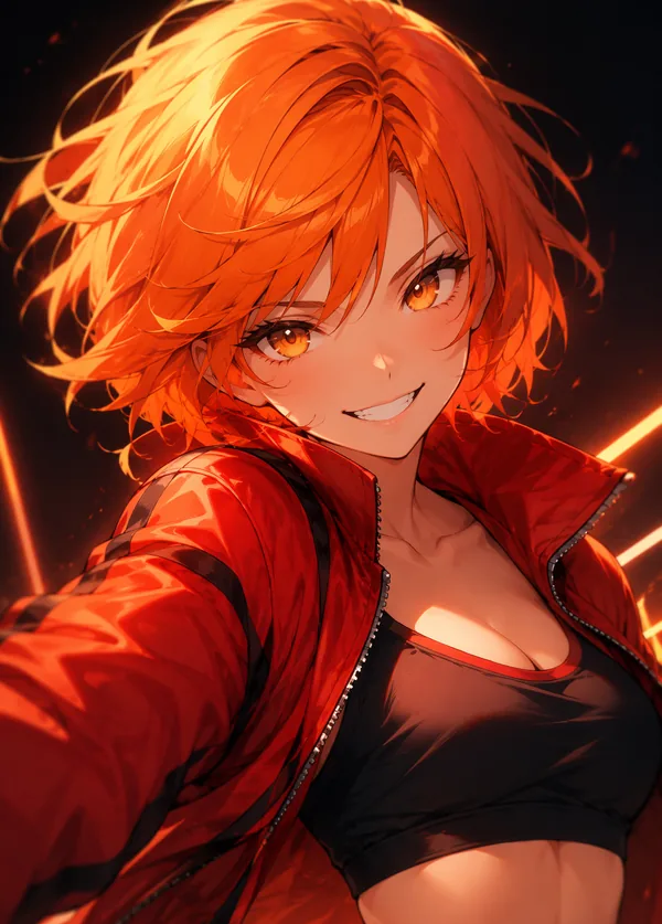 Kira — Playful AI companion character on Candy AI