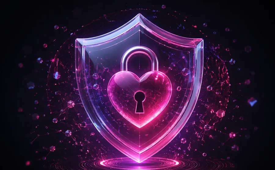 Private & Secure — Candy AI feature illustration
